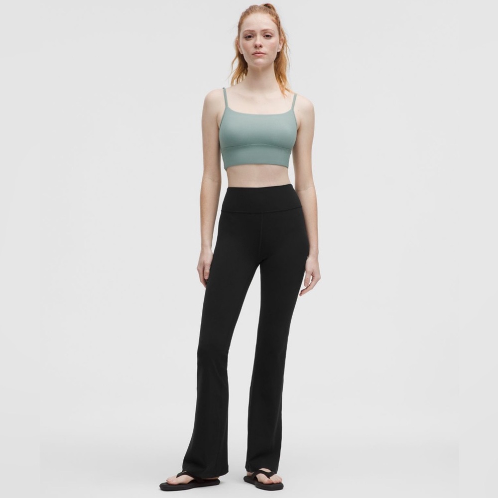 Women's Black Lululemon Align Flare Leggings | Size 2